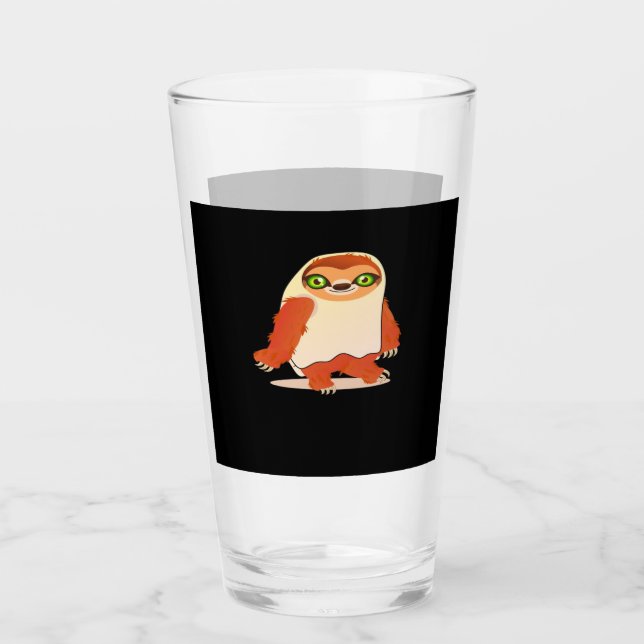Halloween costumes sloth Oversized T-Shirt Glass (Front)
