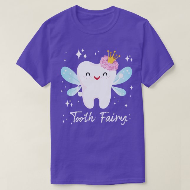 Halloween Costumes Tooth Fairy Dentist Teeth Adult T-Shirt (Design Front)