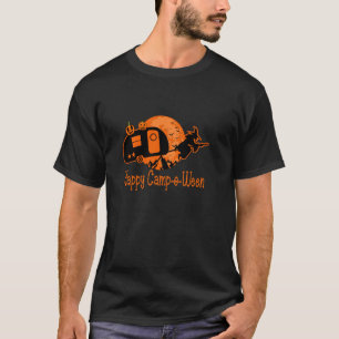 Halloween Costumes Witch Camping Happy Camp O Ween T-Shirt