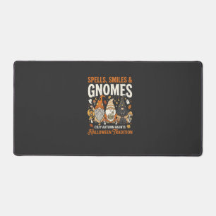 Halloween Cosy Gnome Gathering Desk Mat