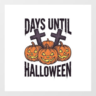 Halloween Countdown Shirt Vintage Pumpkin Design_1
