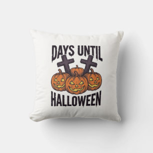 Halloween Countdown Shirt Vintage Pumpkin Design_1 Cushion