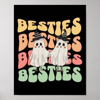 Halloween Couples Costume for Best Friends Besties Poster