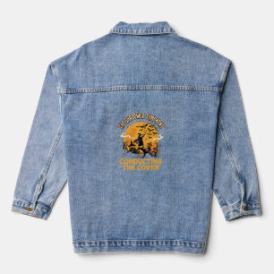Halloween Coven Conductor Denim Jacket