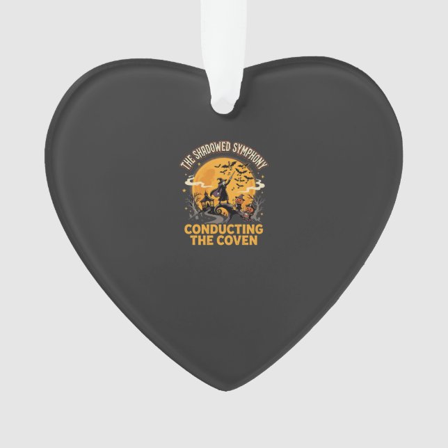 Halloween Coven Conductor Ornament (Front)