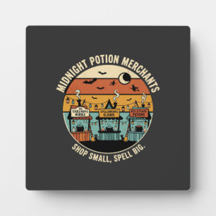 Halloween Coven Night Market Plaque