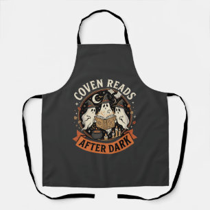 Halloween Coven Readers Night Apron