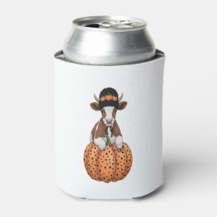 Halloween Cow 2 Can Cooler