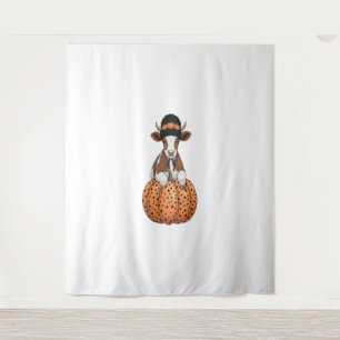 Halloween Cow 2 Tapestry
