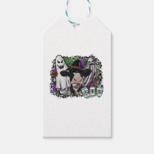 Halloween Cow Gift Tags