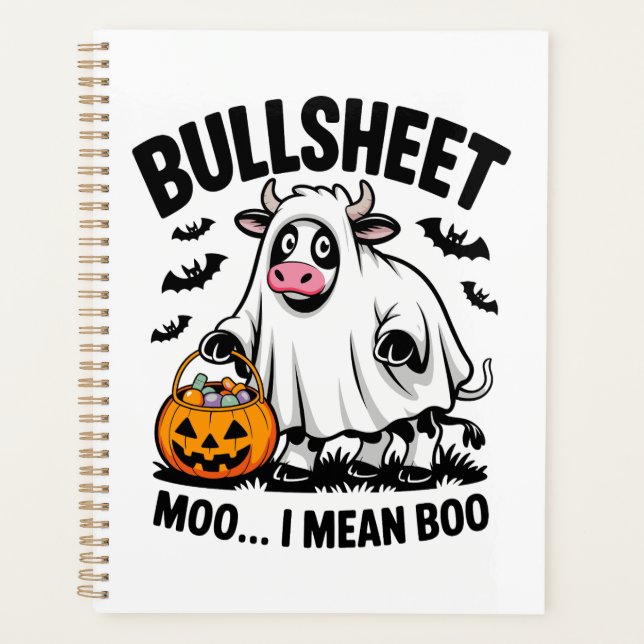 halloween cow planner (Front)