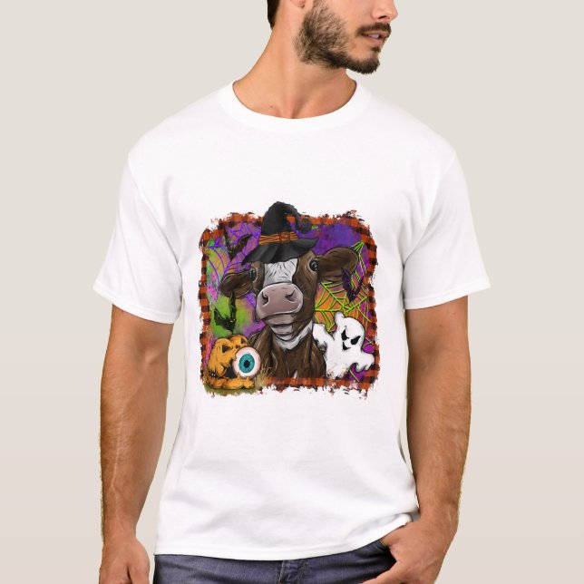 Halloween Cow T-Shirt (Front)