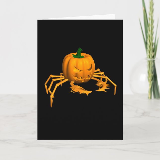 Halloween Crab Card (Front)