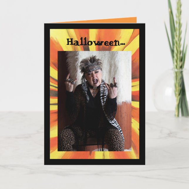 Halloween Craziness Card (Front)