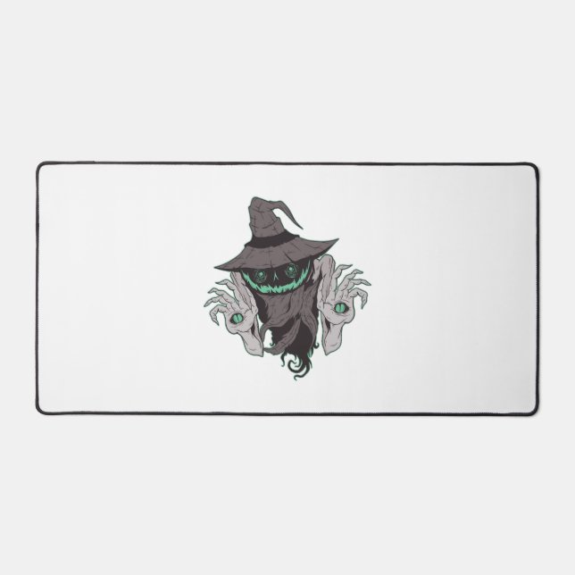 Halloween Creature Desk Mat (Front)