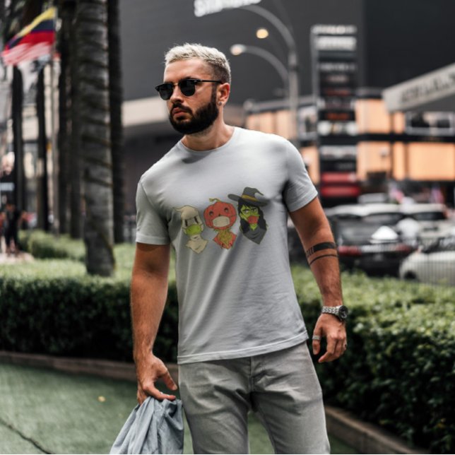 Halloween Creatures Face Mask   T-Shirt (Creator Uploaded)