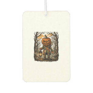 Halloween Creepy Pumpkin Scarecrow Lantern Owl Hau Car Air Freshener