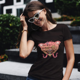 Halloween Creepy Teddy Bear   T-Shirt