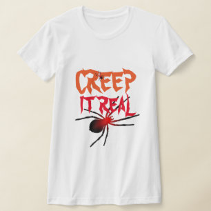 Halloween Creepy Wordplay Humour   T-Shirt