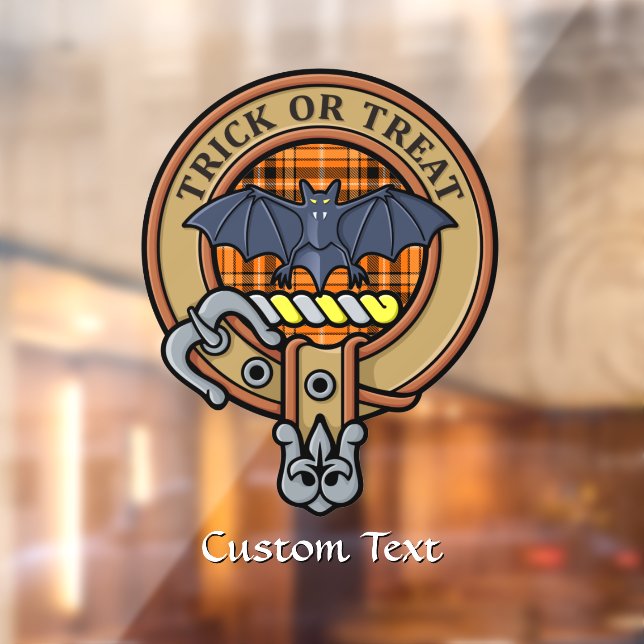 Halloween Crest over Tartan (Sheet 2)