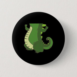 Halloween Crocodile Costume Cool Croc Body Lazy Gi 6 Cm Round Badge