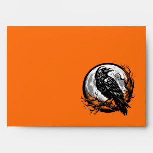 Halloween Crow Raven Envelope