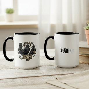 Halloween Crows Candy Trick or Treat Mug