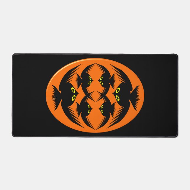 Halloween Crows Desk Mat (Front)