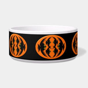 Halloween Crows Dog Bowl