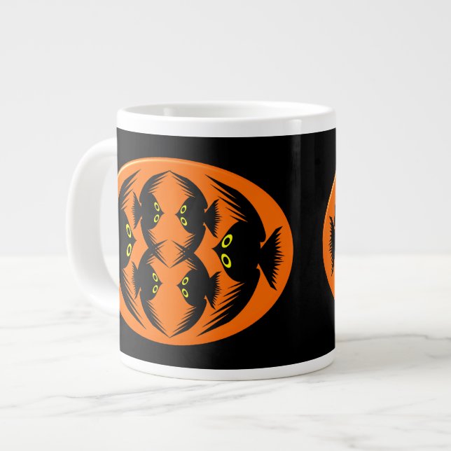 Halloween Crows Mug (Front Left)