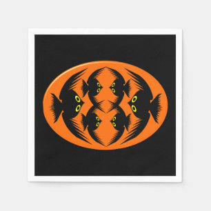 Halloween Crows Paper Napkins