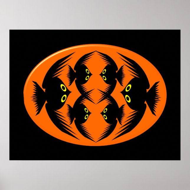 Halloween Crows Poster (Front)