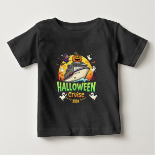 Halloween Cruise 2024 Spooky Cruisng Familly Trip Baby T-Shirt
