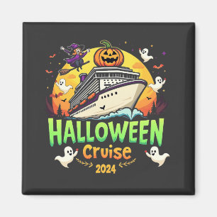 Halloween Cruise 2024 Spooky Cruisng Familly Trip Magnet