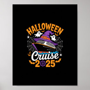 Halloween Cruise 2025 Fun Sea Adventure Enthusiast Poster