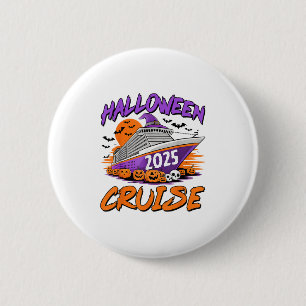 Halloween Cruise 2025 Halloween Trip Family Cruisi 6 Cm Round Badge