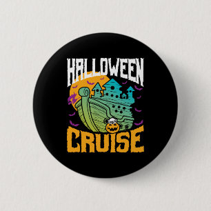 Halloween Cruise Cruising 6 Cm Round Badge