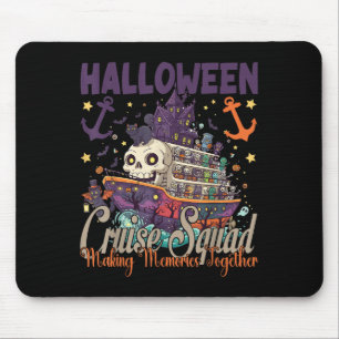 Halloween Cruise Squad 2025 Halloween Trip Family Mouse Pad