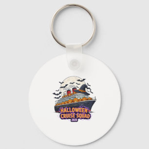 Halloween Cruise Squad 2025 Matching Cruising Crew Key Ring