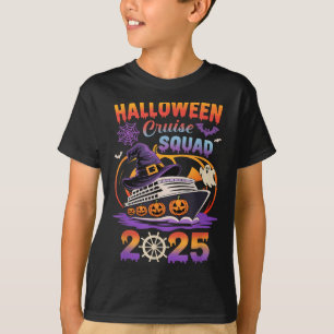 Halloween Cruise Squad 2025 Matching Cruising Crew T-Shirt