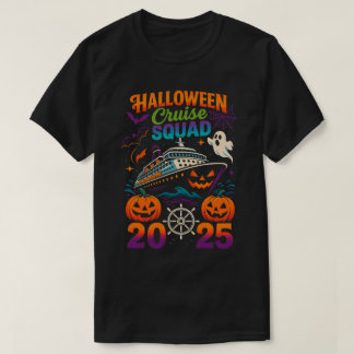 Halloween Cruise Squad 2025 Matching Cruising Crew T-Shirt