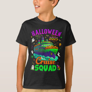 Halloween Cruise Squad 2025 Matching Cruising Crui T-Shirt