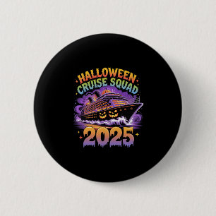 Halloween Cruise Squad 2025 Matching Family Cruise 6 Cm Round Badge