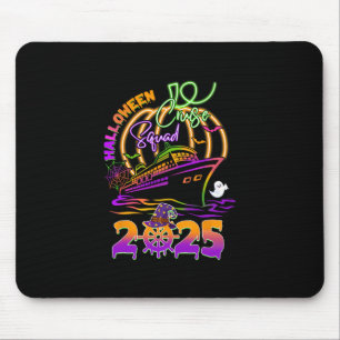 Halloween Cruise Squad 2025 Matching Family Cruisi Mouse Pad