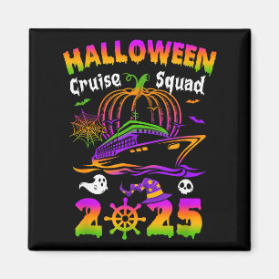 Halloween Cruise Squad 2025 Pumpkin Soky Season Fa Magnet