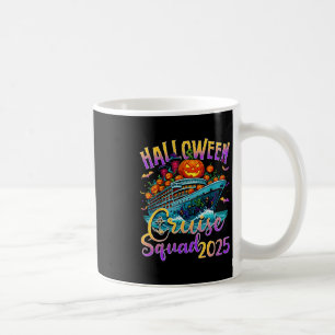 Halloween Cruise Squad 2025 Vacation Matching Fami Coffee Mug