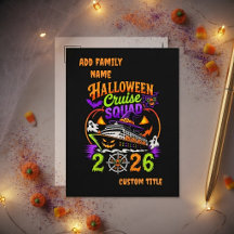 Halloween Cruise Squad 2026 Matching Cruising