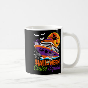 Halloween Cruise Squad Boo Ghosts Witch Horror Coffee Mug