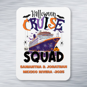 Halloween Cruise Squad Custom Cabin Door Magnet