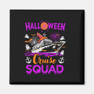 Halloween Cruise Squad Family 2024 Cruising Spooky Magnet